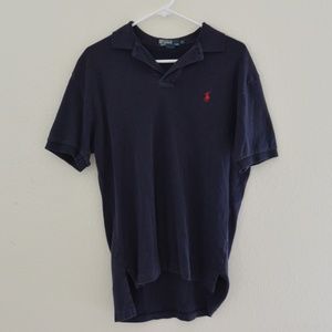 Men's Navy Classic Fit Polo Shirt